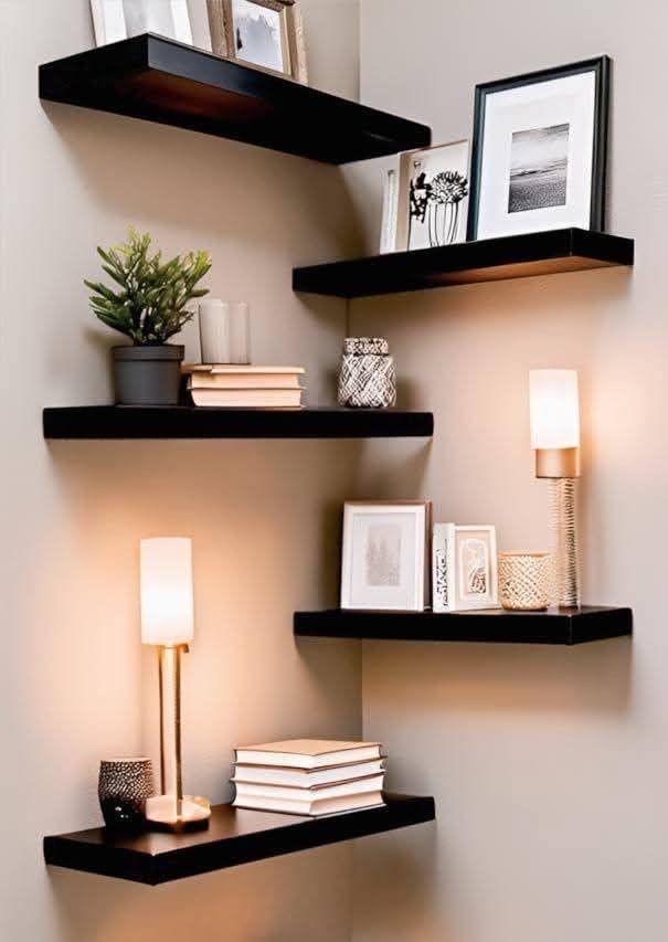 ⭐ رفوف حائط عصرية –