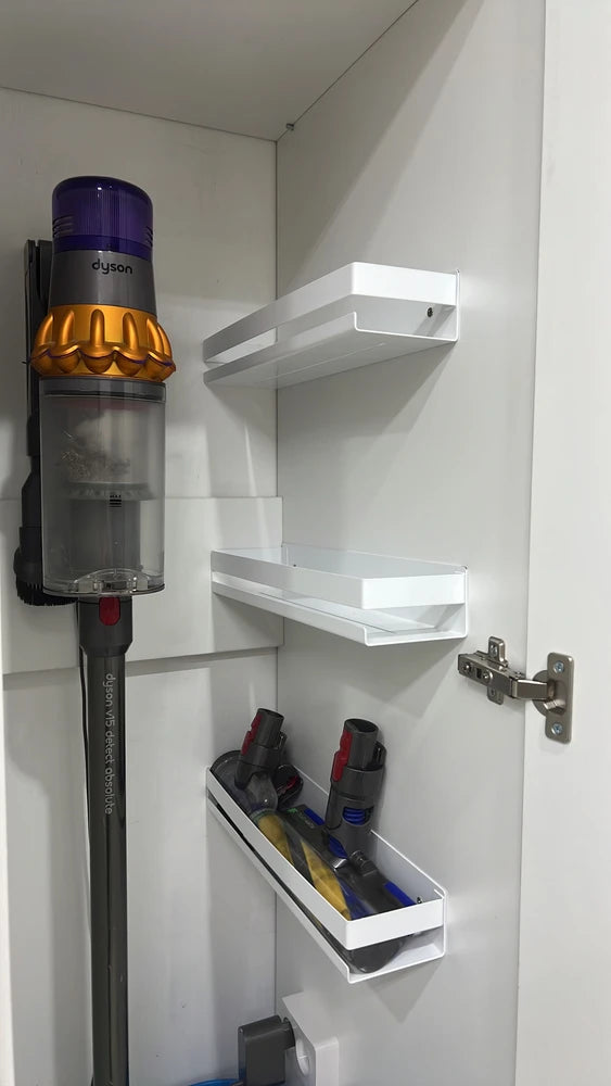 رفوف حمام عصرية بتصميم أنيق