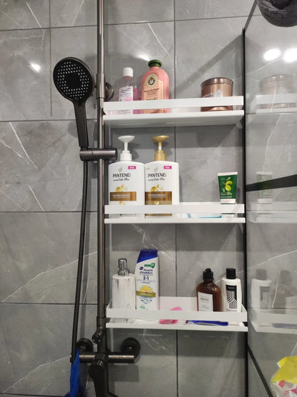 رفوف حمام عصرية بتصميم أنيق