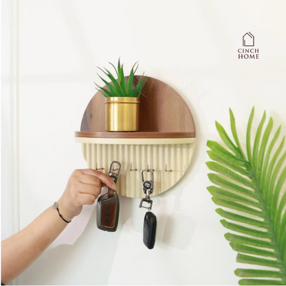 منظم المفاتيح الحائطي الدائري🏡🔑